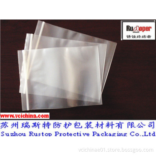 VCI reclosable bag for expansion screw